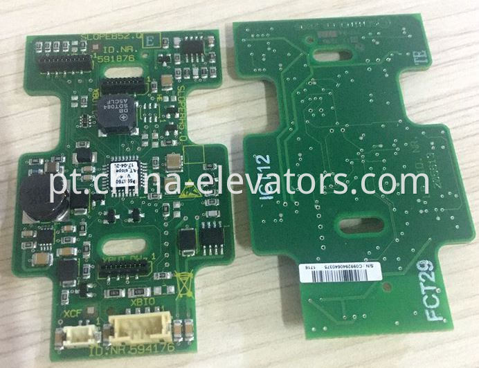 Schindler Elevator Lop Button Board 591876 Schindler Elevator LOP Button Board 591876